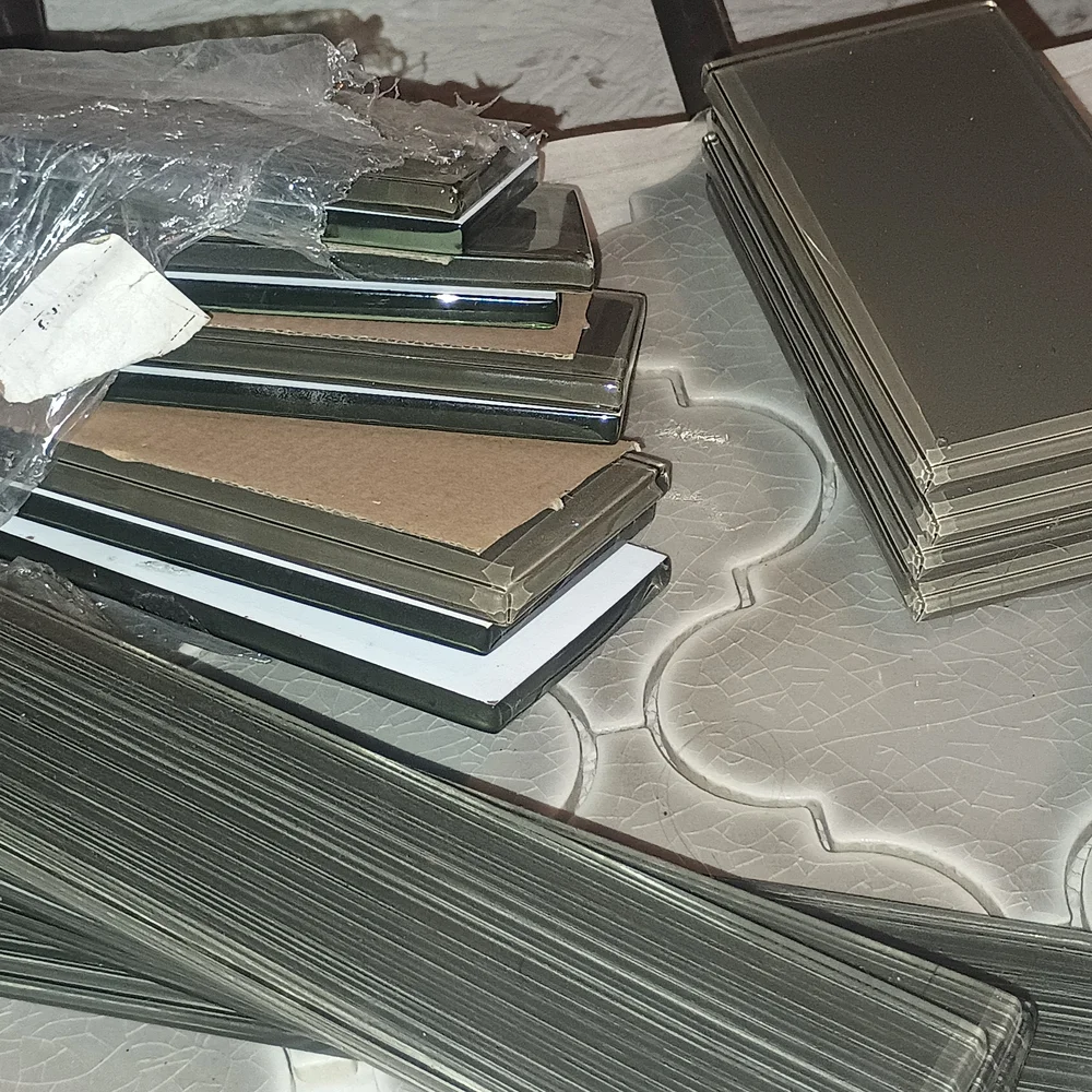 Elegant Silver and Black Wall Decor Set